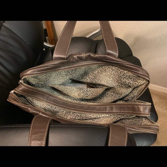 Calf Leather Laptop Bag - Picture 5 of 8